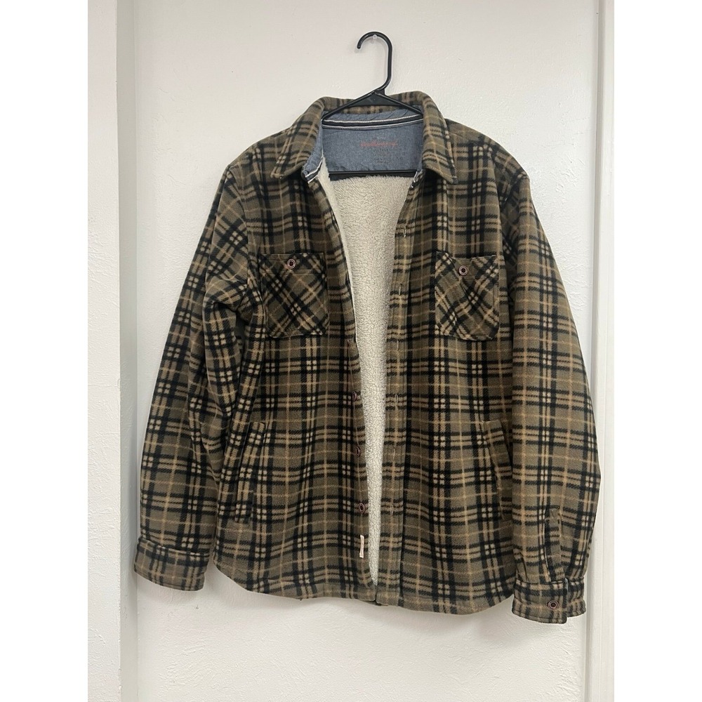 Weatherproof Plaid Quilted Jacket Size L